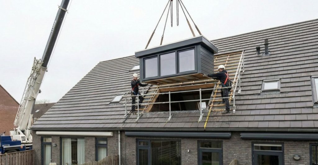 Dakkapel in Roosendaal - Prefab dakkapel